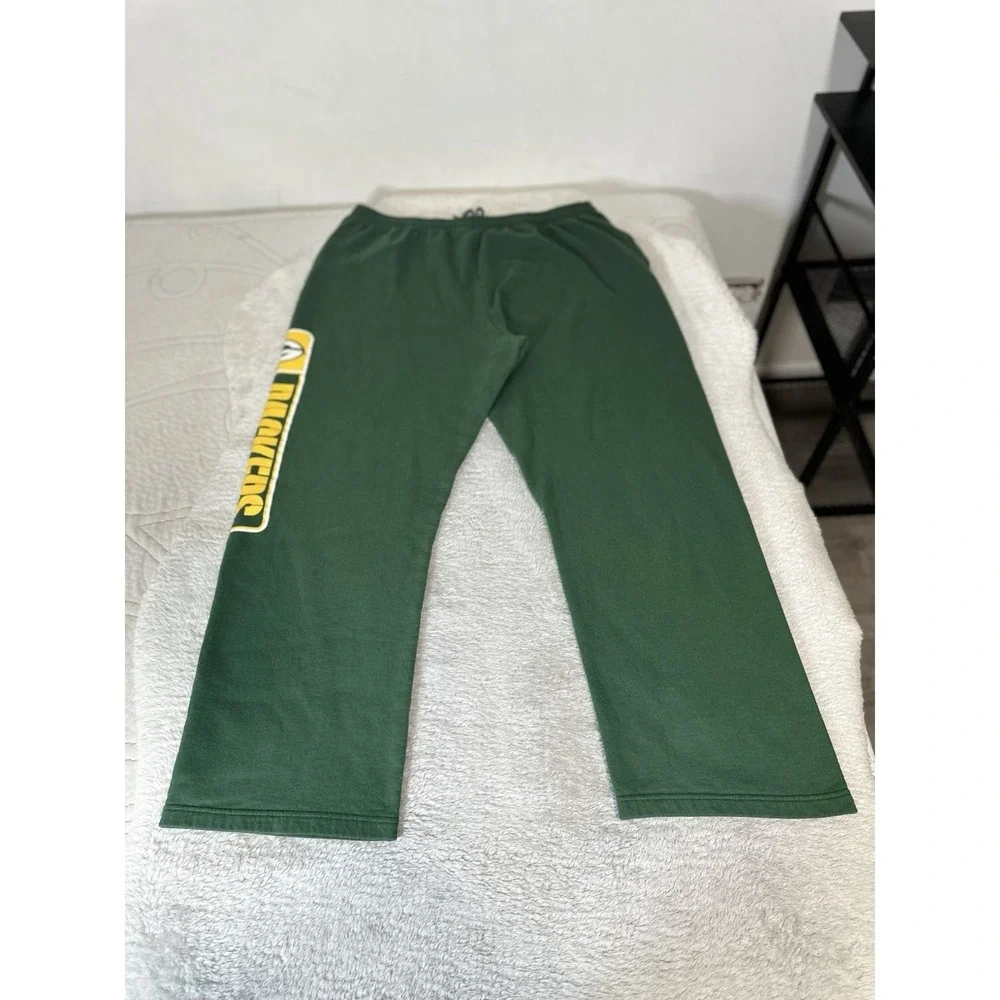 NFL Greenbay Packers Men's Green Joggers Size XL Sweatpants